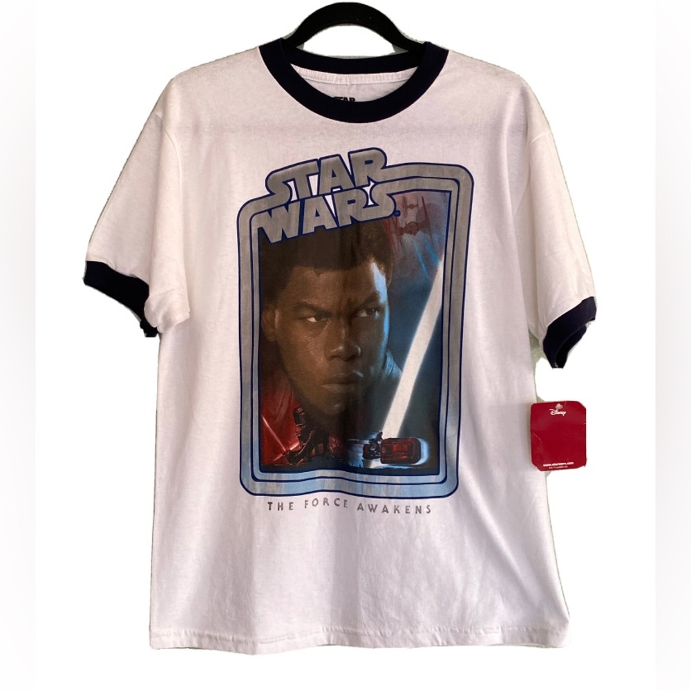 Star Wars The Force Awakens Finn Short Sleeve T-Shirt Size XL